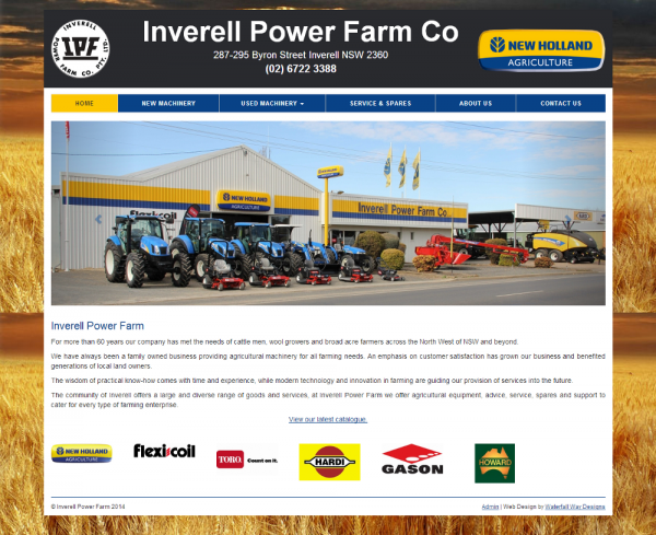 Inverell Power Farm website