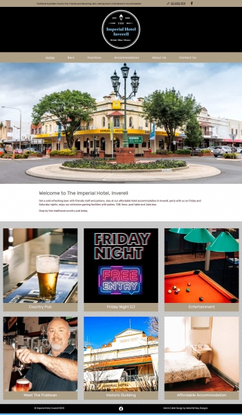 The Imperial Hotel website