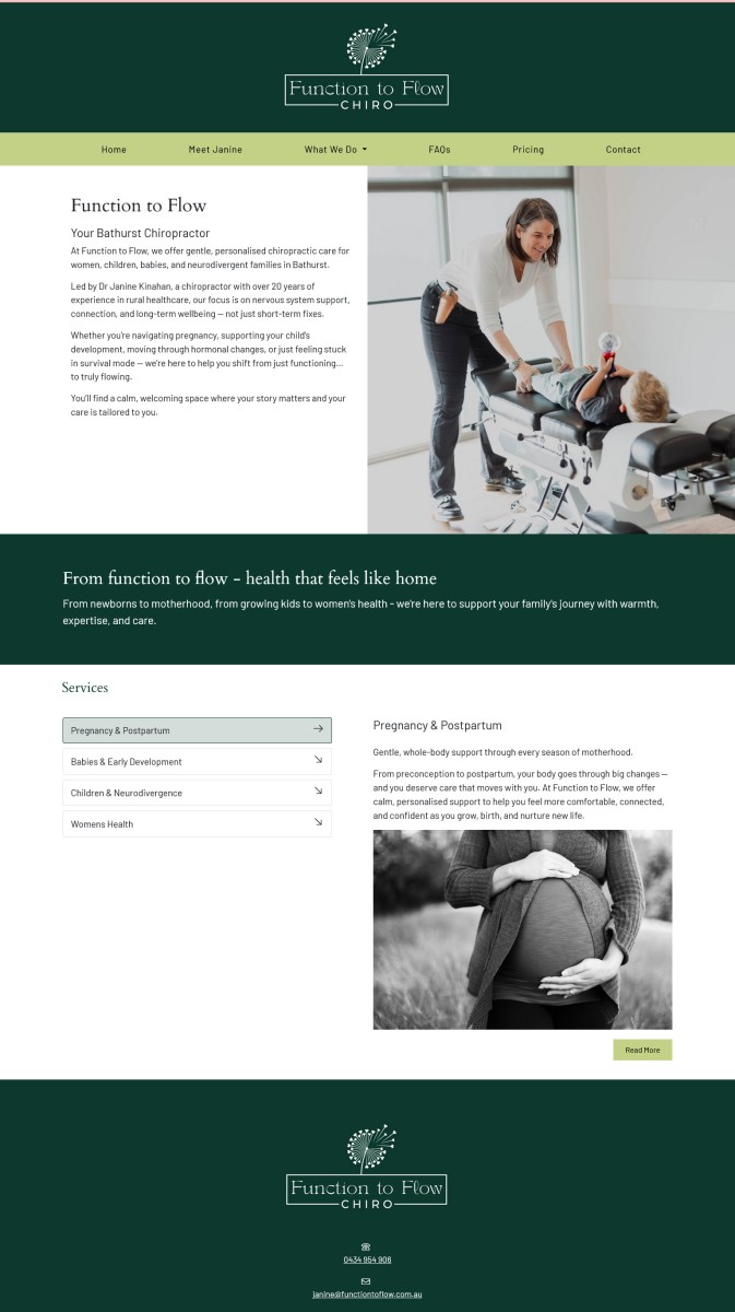 Function To Flow website